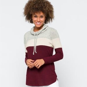 Stitch Fix Market & Spruce Colorblock Cowl Neck Sweater